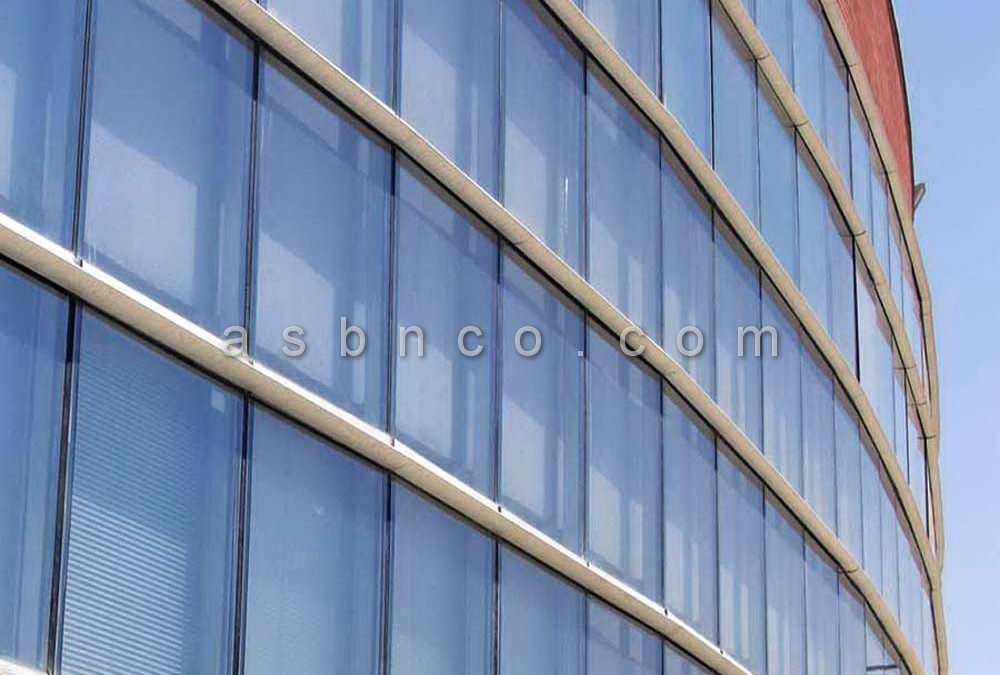 طراحی نمای شیشه ای ساختمان