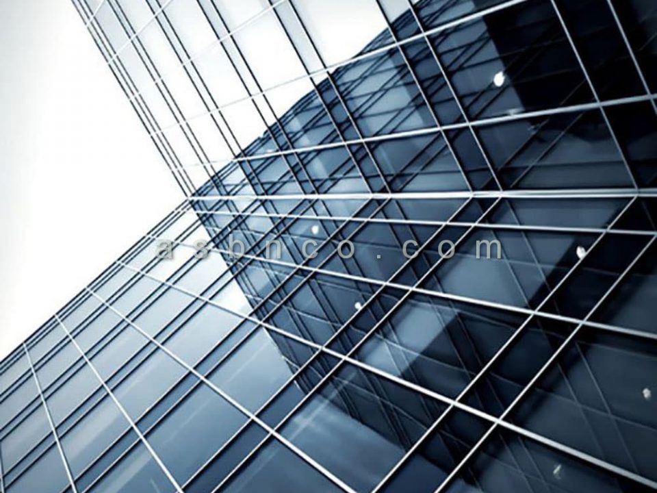 نمای شیشه ای ساختمان