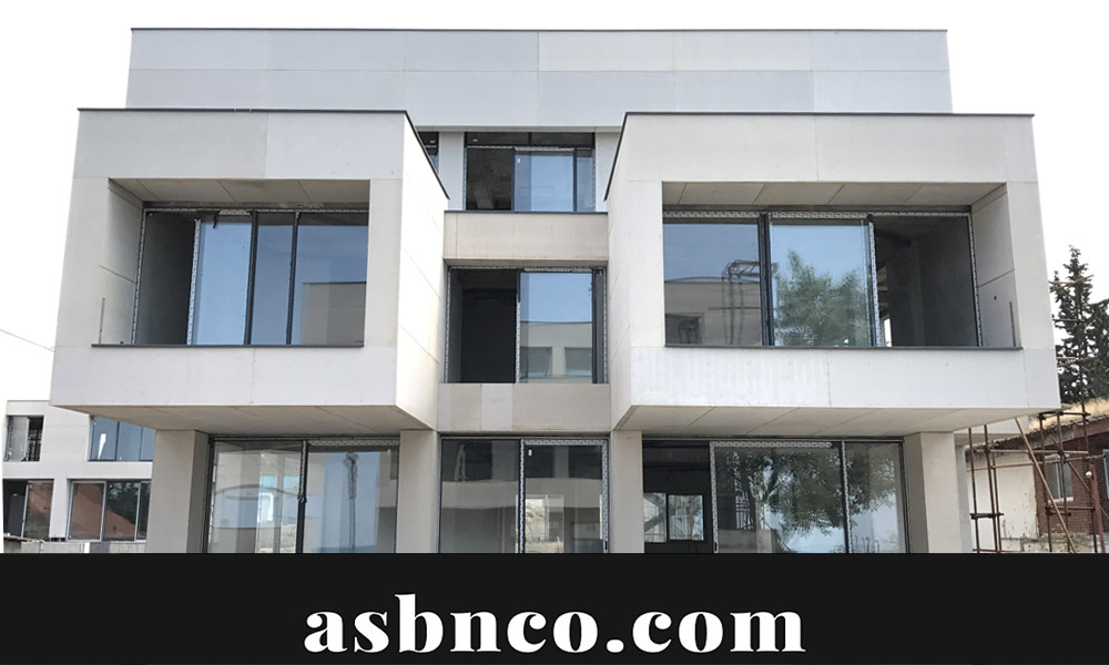 نمای ساختمان ویلایی-asbnco.com