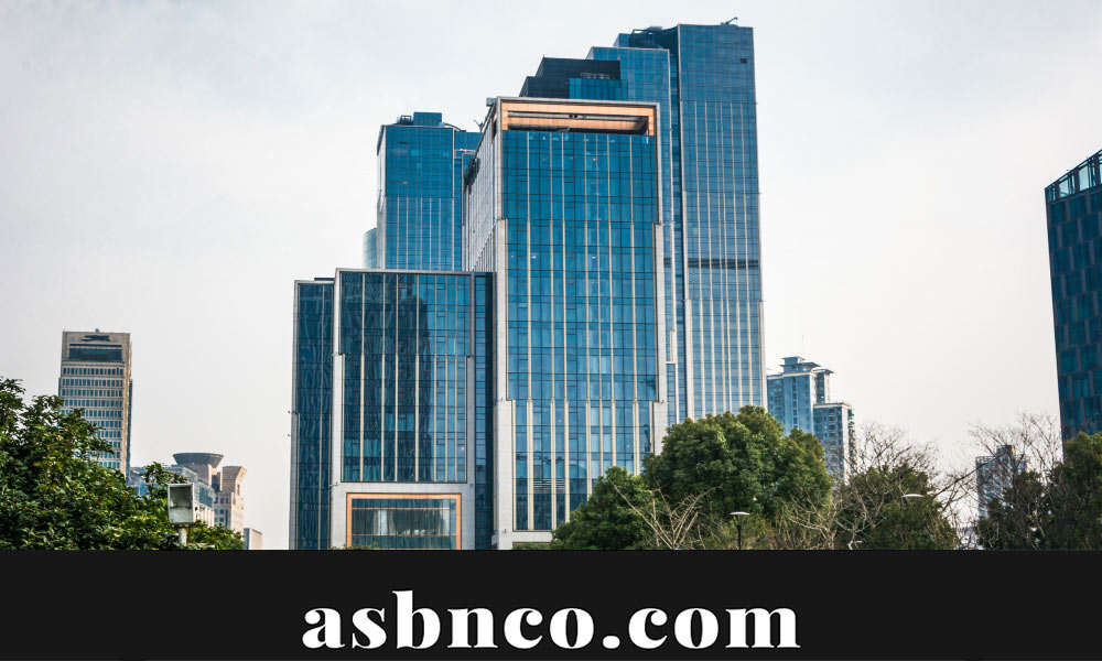نمای ساختمان تجاری مدرن - asbnco.com